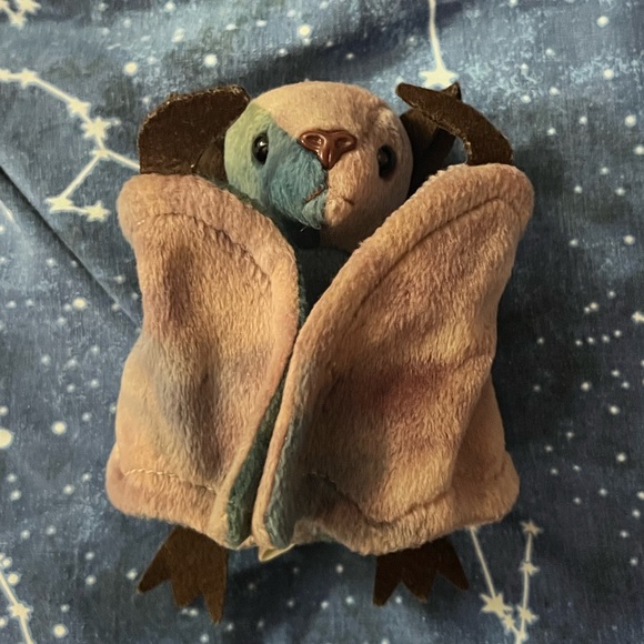 VINTAGE 1998 Batty Ty Beanie Baby - Picture 2 of 5